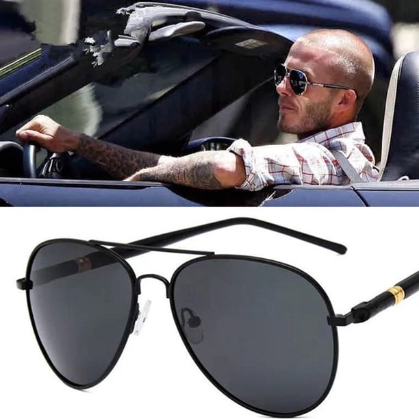 Gafas de sol polarizadas, gafas de sol clásicas para hombre, gafas de sol para conducir, gafas de sapo, protección UV, gafas de sol de moda