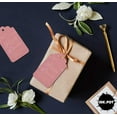 thumbnail image 4 of Inkdotpot 100 Pack Real Rose Gold Foil Paper Tags Happy Diwali Favor Hang Tag, 4 of 6