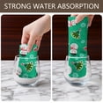 thumbnail image 4 of 2 Pcs Funny Kitchen Towels,Green Christmas Snowman Pattern Microfiber Dish Towels,Kitchen Tea Towels,Kitchen Towel Set (18" X 26"), 4 of 7