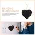 thumbnail image 2 of 53Pack Heart Shape Chalkboard Sign Small Heart Chalkboard with Wall Mountable Feature, 2 of 9