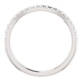 thumbnail image 2 of FB Jewels 14k White Gold 1.5 mm Polished 1/3 CTW Diamond Matching Wedding Ring Band Size 7, 2 of 3