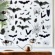 thumbnail image 3 of Pegatinas de pared de Halloween, pegatinas de ventana de vidrio, pegatinas de pared de PVC electrostáticas, decoración, póster de pared, 3 of 9