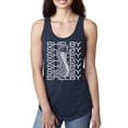 thumbnail image 2 of Wild Bobby Ford Shelby All-Over Cobra Women Racerback Tank Top, 2 of 6