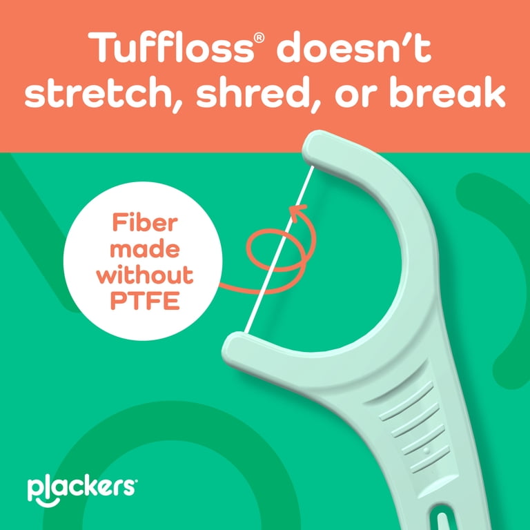 Plackers Micro Mint Floss Picks, 300 Count photo 6