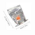 thumbnail image 3 of Transparent Squishy Relaxation Toy with Water Filled Bag Design, Single Piece, Clear and Orange, for Kids and Adults Relaxation, Sensory Squeeze Toy, 3 of 8