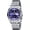 Blue, variant on Men's Business Watch Analog Quartz Roman Numeral Date Waterproof Stainless Steel Band Mens Watches
