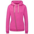 thumbnail image 7 of ZHOUCHANKIDS Streetwear Women's Hooded Pullover Women's Fashion Hoodie Zipper Long Sleeved Top for Hot Pink XXXL, 7 of 7