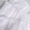 thumbnail image 5 of Superior 800 GSM Egyptian Cotton Heavyweight Bath Towel Set of 4, White, 5 of 10