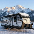 thumbnail image 2 of Heavy Duty RV Roof Cover, RV Roof Covers for Winter, Waterproof & UV Resistant for RVs Class A/B/C Motorhomes, Popup & Truck Campers(Black, 41 * 10ft), 2 of 6