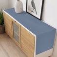 thumbnail image 5 of Table Runner Dresser Scarves 70 Inch Long,Solid Pure Cyan Light Blue Linen Dining Table Runners, 5 of 9