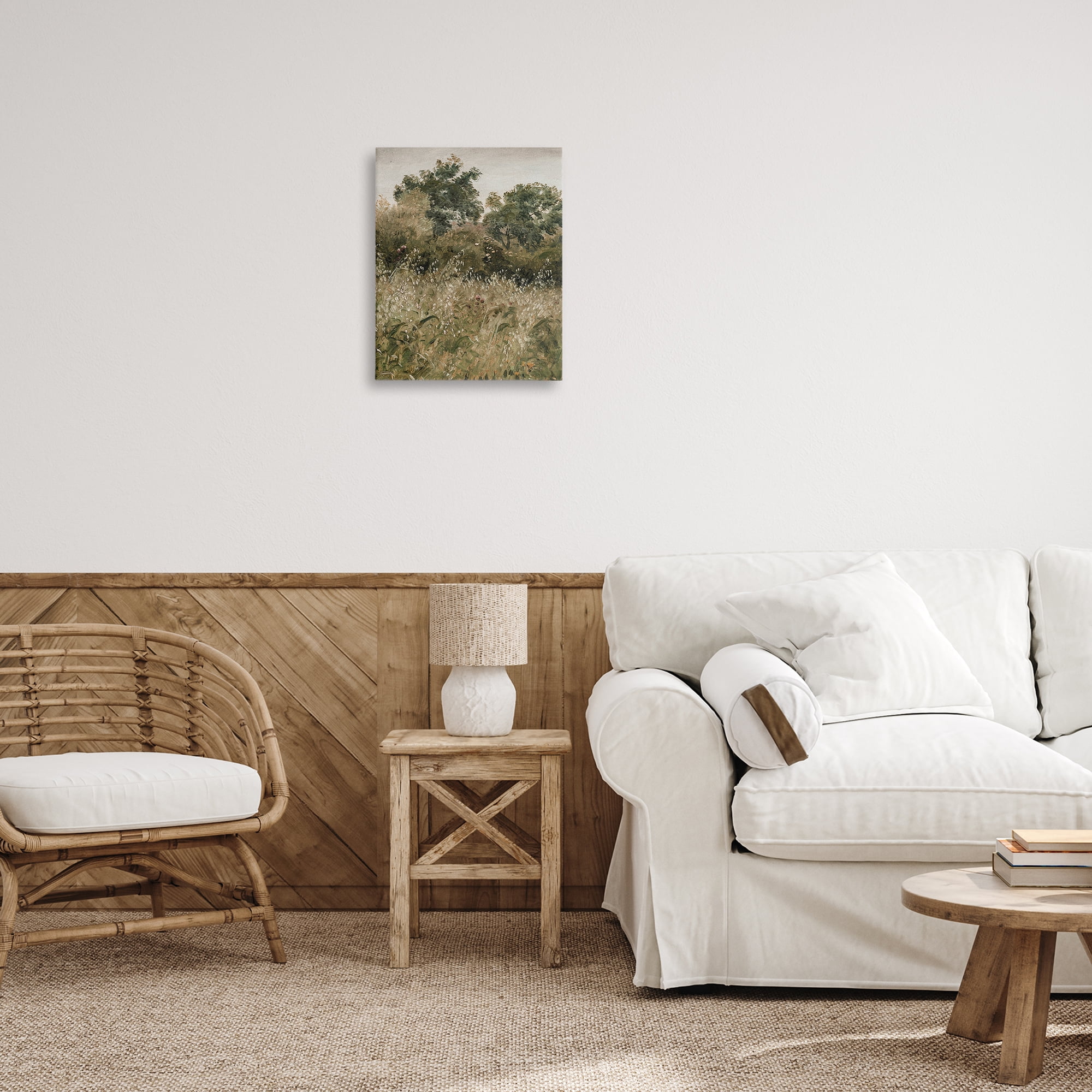 Dense Forest Thicket Canvas Wall Art, design by Lettered and Lined