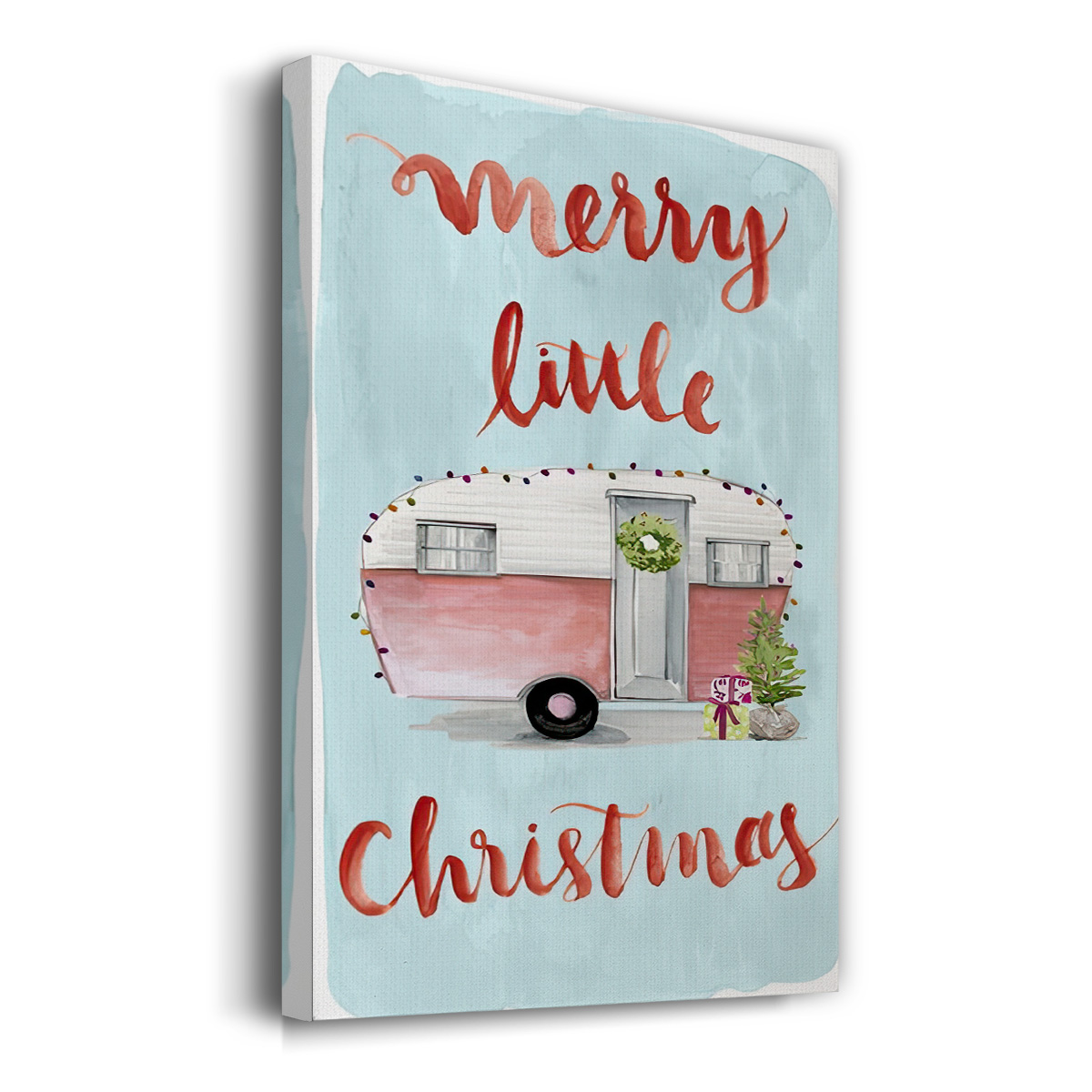 Christmas Cars Collection B- Gallery Wrapped Canvas