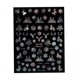 thumbnail image 1 of Pegatinas navideñas Yuyangstore autoadhesivas para uñas DH-195 plateado 2 piezas, 1 of 7