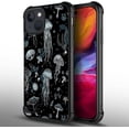 thumbnail image 2 of Compatible with iPhone 13 Mini Case, Ink Painting Jellyfish for Men Boy, Drop Protection Cool Pattern with Soft TPU Bumper Case for iPhone 13 Mini 5.4-in, 2 of 5