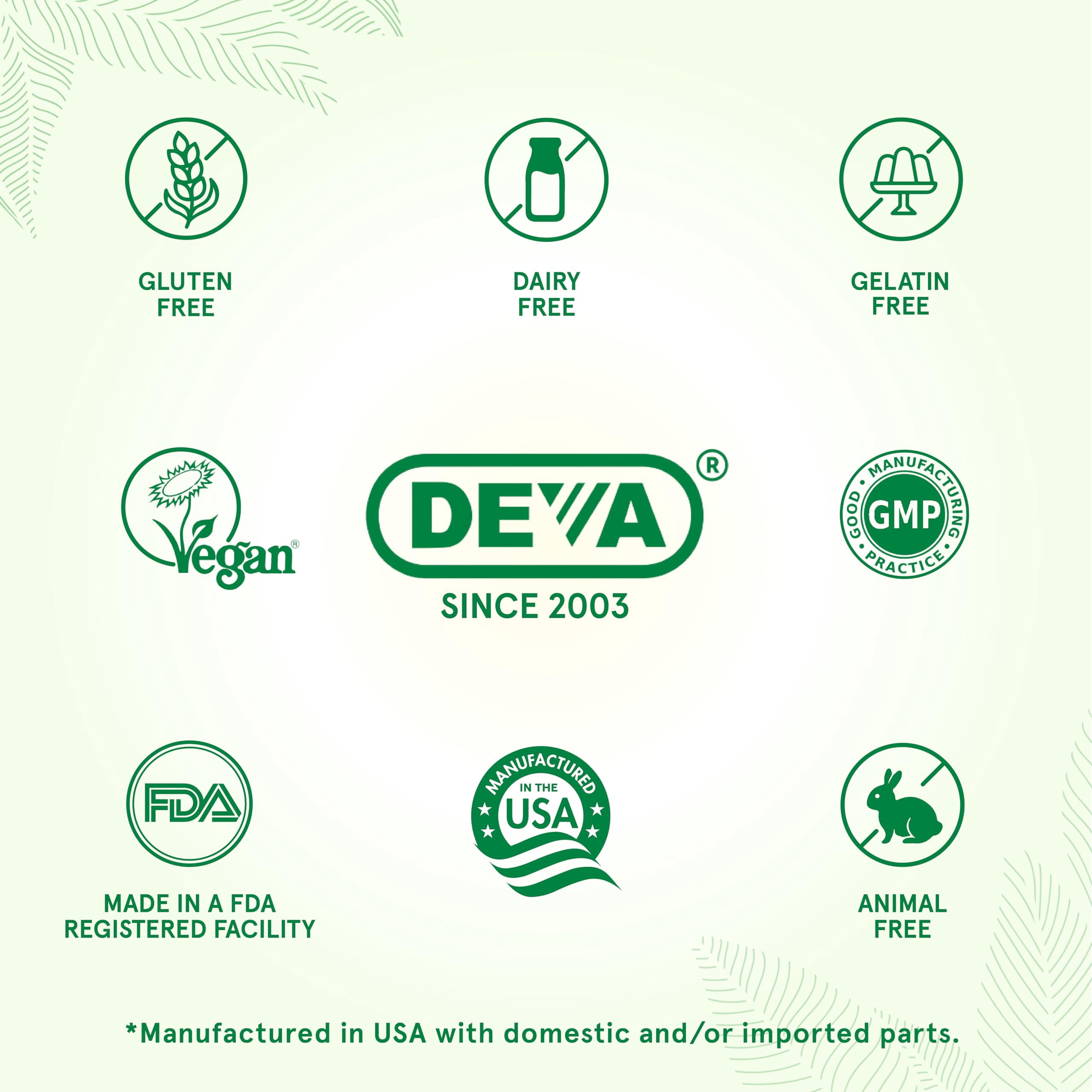Deva Vegan Vegan Vitamin D3 5000 IU 90 Tablet