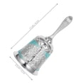 thumbnail image 2 of Greenadscape Ornamental Sky Blue Metal Hand Bell with Handle for Teachers Seniors and Wedding Decorations, 2 of 8