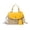 Yellow, variant on Stylish Casual Shoulder Tote Bag for Women Spacious Everyday Commute Purse with Durable Fabric and Comfortable Design