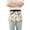 Beagle Dog and Paw, variant on Panda Lying on Wall Server Apron with 3 Pockets Waterproof Waitress Waist Short Apron for Man Woman 12 Inches