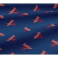 thumbnail image 5 of oneOone Viscose Jersey Fabric Bird Block Print Fabric BTY 60 Inch Wide, 5 of 5
