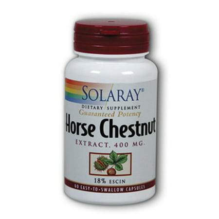 Horse Chestnut Extract 400mg Solaray 60 Caps