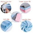 thumbnail image 2 of Microfiber Glass Cleaning Cloth 10Pcs ,Microfiber Detailing 12 Inch X 16 Inch Quickly Clean Window, Glasses, Car Windshields, Mirrors, Blue, 2 of 7