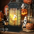 thumbnail image 5 of Halloween Decorations Indoor, 5x2in Decorative Haunted House Candle Lantern, Hanging Spooky Halloween Lanterns for Outdoor Home Room Door Party Decor, 5 of 6