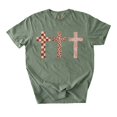 thumbnail image 3 of Cross T-shirt, Faith Shirt, Leopard Cross Tee. Jesus Christian Shirt, God is Good, Church Shirt, 3 of 6