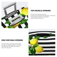 thumbnail image 5 of Gaeub Lemons on Striped Elastic Luggage Cover with Concealed Zipper Dust-Proof Luggage Cover Protector - 18-32 inch - Large, 5 of 9