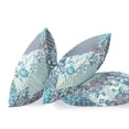thumbnail image 5 of Amrita Sen Blown And Closed Pillow With Red White Finish CAPL344FSDS-BL-20x20, 5 of 7