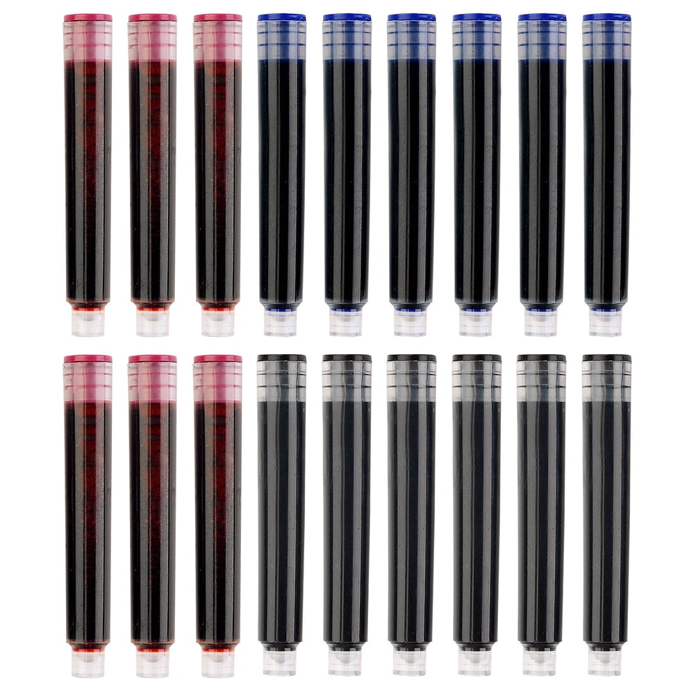 Raindrops 300 Pcs Simple Stationery Fountain Pens Refills Useful Pens Ink Supplements