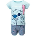 thumbnail image 5 of Disney Lilo & Stitch Big Girls T-Shirt and French Terry Shorts Outfit Set Toddler to Big Kid, 5 of 5