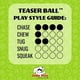 thumbnail image 4 of Pelota teaser Jolly Pets de Pet Toy, pequeña, 11 cm, color rojo, 4 of 7