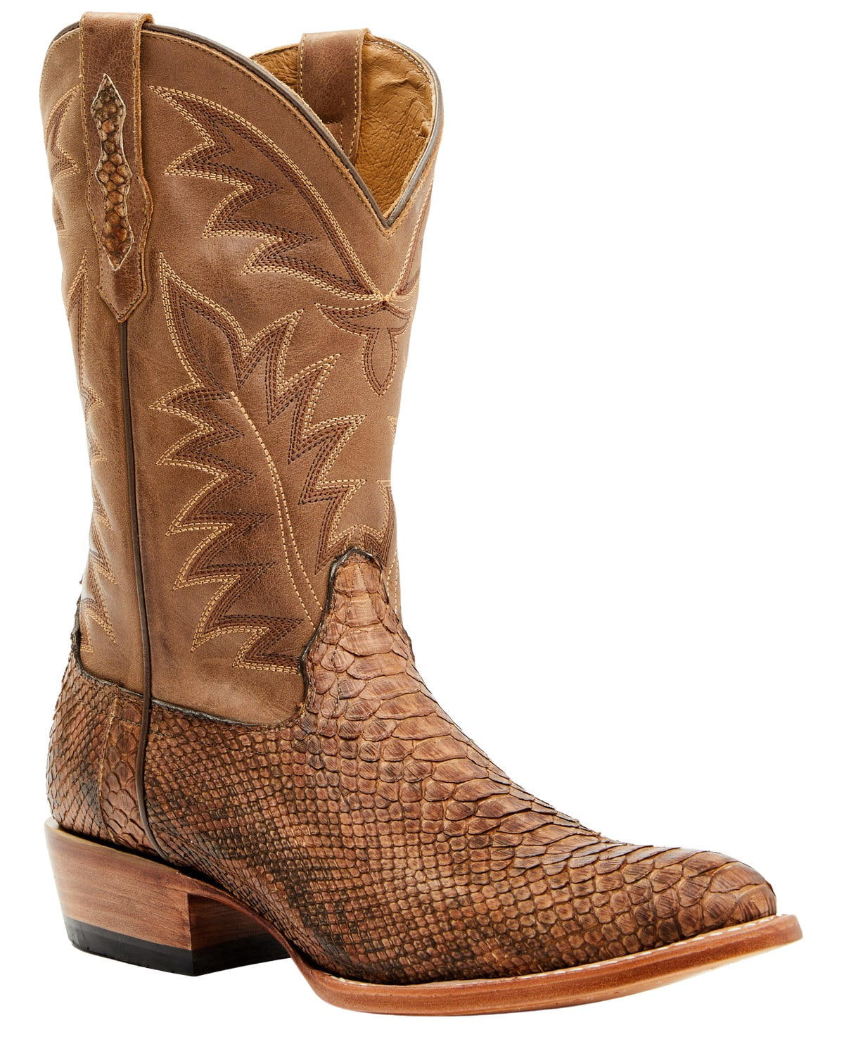 Cody James Men's Exotic Python Cowboy Boot - Broad Square Toe, 11" Shaft, Leather - View #4