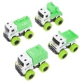 thumbnail image 2 of Miangastore Toy Trucks For Boys Friction Powered Garbage Truck Assorted Color 4Pcs, 2 of 9