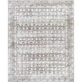 thumbnail image 2 of Livabliss x Vivir Lorelai Vintage Washable Area Rug, 6'7" x 9', Ivory/Brown, (7' x 9'), 2 of 7