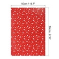 thumbnail image 2 of Uxcell Birthday Wrapping Paper Sheet, Dots, Plaid,Stripe,Star, Snowflake 20 x 28" Gift Paper for Wedding, Parties 6Pcs, 2 of 4