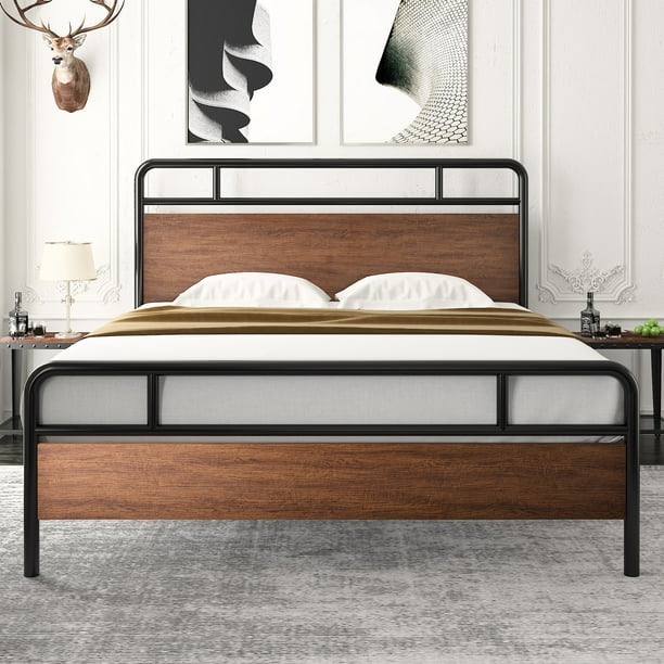 Amolife Queen Size Modern Heavy Duty, Amolife Full Bed Frame Assembly Instructions