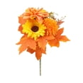 thumbnail image 1 of Fall Home Decor Fall Faux Maple Pumpkin Wreath Bouquet Thanksgiving Accent Halloween Home Decor, 1 of 6