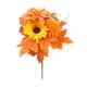 thumbnail image 2 of Ramo de Flores Artificiales Otoñales con Hojas de Arce y Calabazas | Decoración para El Hogar para Acción de Gracias y Halloween | Girasoles, Rosas y Dalias Artificiales | Centro de Mesa de Temporada, 2 of 6