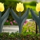 thumbnail image 4 of 10 vallas decorativas de plástico para jardín con borde de tulipán, separadores de flores para césped al aire libre, 4 of 8