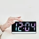 thumbnail image 1 of Reloj Electrónico con Espejo Luminoso onlyliua Despertador Digital Mesa Silencioso Pantalla Grande, 1 of 7