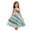 #A02-Sky Blue, variant on Abcomgle Girl's Summer Casual Dress Casual A-Line Sleeveless Midi Dress Spaghetti Strap Striped Swing Pleated Sundresses for 4-14t Kids,White,11-12Years