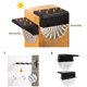 thumbnail image 5 of Lámpara Luz de pared de valla de paso de patio de jardín al aire libre impermeable de carga LED de 8 piezas Ehuebsd Nuevos Originales, 5 of 7