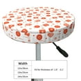 thumbnail image 2 of Uemuo Pastry Pattern Round Bar Stool Seat Covers Washable Stool Cushion Slipcover Elastic Bar Chair Covers-12 inch, 2 of 7