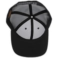 thumbnail image 2 of Gorra Trucker Yupoong YP Classics Retro para hombre, color negro, 2 of 2