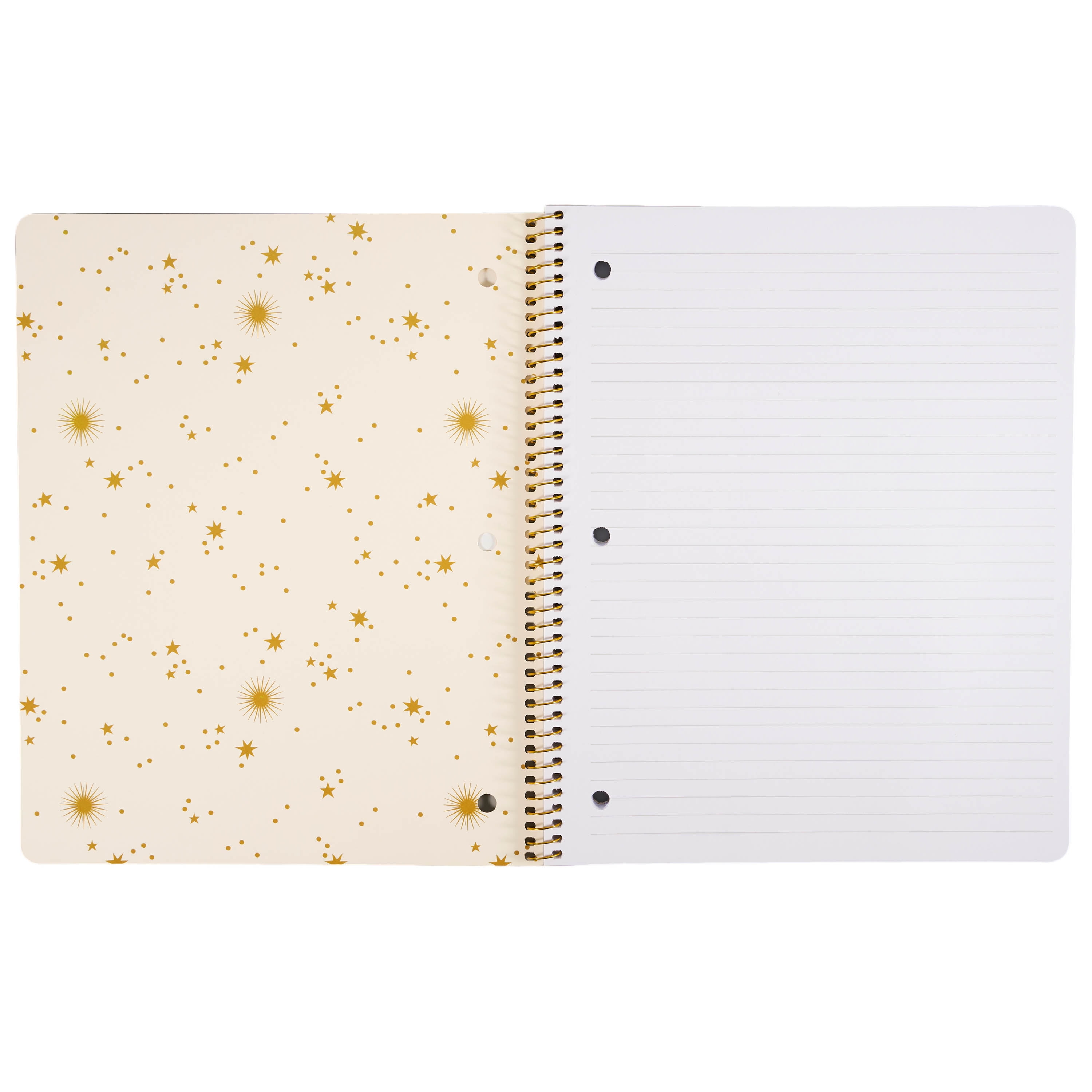 (2 pack) Ecokind by U Style Astrology 1 Subject Notebook, 10.5" x 8.5", 80 Sheets, College Rule