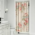 thumbnail image 2 of Waterproof Pioneer Shower Curtain 36x72 Inch Polyester Unique Colorful Floral Shower Curtain for Bathroom Hotel Home Decor with 7 Plastic Hooks, 2 of 5
