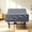 Massage Adjustable Bed Frame+14" Gray Mattress, variant on Twin XL Massage Electric Bed Base with 14" Mattress, Head & Foot Lift, Zero Gravity, Anti-Snore, LED Light, USB Ports, Wireless Remote, 12" Adjustable Legs