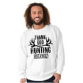 thumbnail image 5 of Thank God For Hunting Season Antlers Sweatshirt for Men or Women Brisco Brands M, 5 of 5