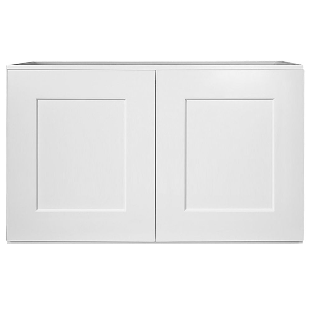 Design House Brookings Ready to Assemble Shaker Bridge Wall Kitchen Cabinet (30 x 18 x 12),  Sherwin Williams® White